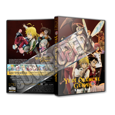 The Seven Deadly Sins Cursed by Light - 2021Türkçe Dvd Cover Tasarımı